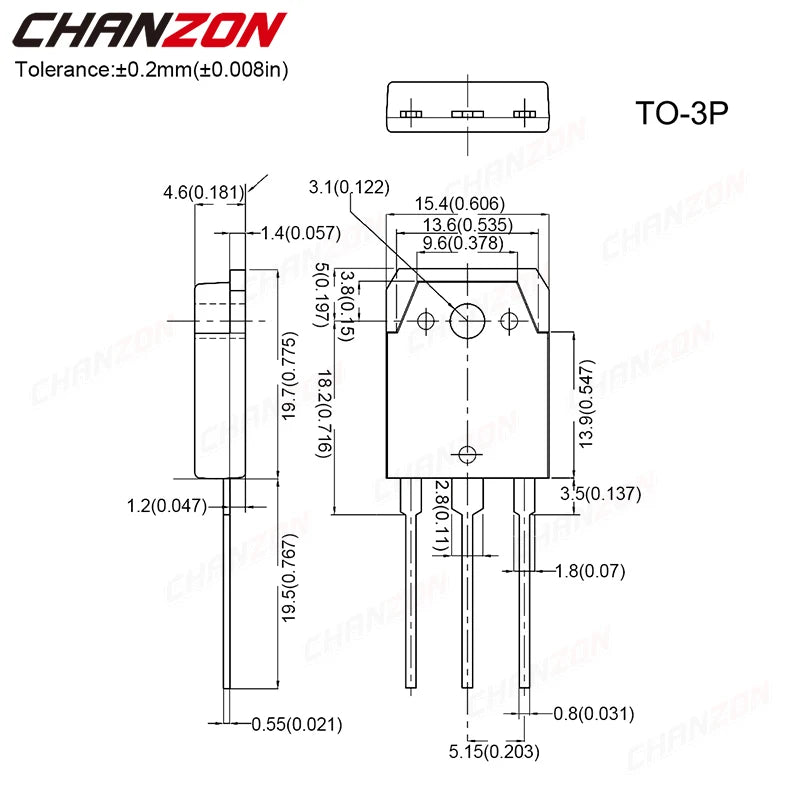 10/100PCS/Lots Original N Channel Mosfet Transistor 2N7000 BS170 CS1N60 2SK2837 2SK3878 2N60 8N80 TO-92 TO-3P TO-251 TO-220F