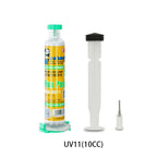 MECHANIC LEAD-Free Soldering Flux UV10/UV50/UV80 No-Clean Solder Welding Paste for Mobile Phone PC PCB SMD Chip BGA Repair Tools