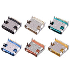 USB Connector Type C Female Charging Port Jack 2/4/6/16 Pin Type-C Socket PCB Soldering SMD SMT DIY Repair Type C Adapter
