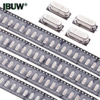 HC-49SMD SMD 2-Pin Passive Crystal Oscillator - High Precision Quartz Resonator 25MHZ 24MHZ 8MHZ 16MHZ