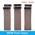 40PIN Cable Dupont Line 10cm 20cm 30cm Male to Male Female to Female Male to FeMale Jumper Dupont Wire Cable For PCB DIY KIT