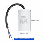 Durable 450V CBB60 Capacitor 50/60Hz 3UF-100UF Start Capacitor Round Motor Run Capacitor