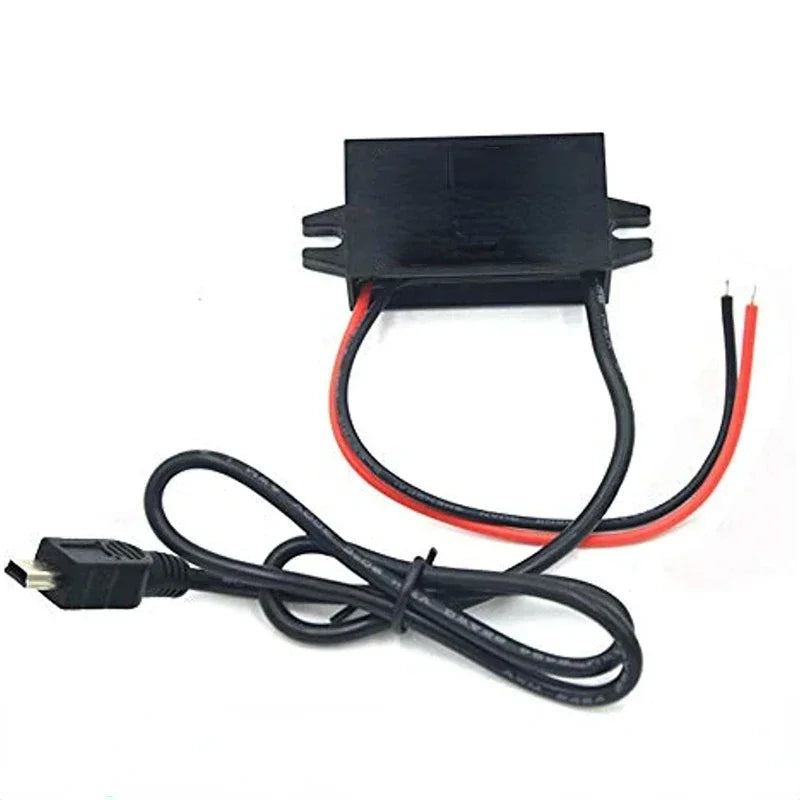12V 24V 36V 48V 60V 72V Buck to 5V 3A USB Step Down Power Converter Car Auto Phone Motorcycle Charger Adapter 11V-90V