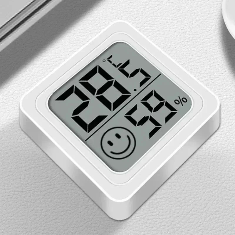 VIVO Mini Indoor Digital Thermometer Hygrometer LCD Display Room Temperature Humidity Sensor Gauge Weather Station 2026New