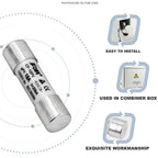 1/5/20/30pcs Solar DC1000V Ceramic PV Fuse 1A 2A 3A 10A 15A 20A 25A 30A High Voltage GPV Fuse for Solar System Protection