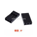 50pcs 2.54mm Dupont connector Male/Female Pin Way Cable Plug 2/3/4/5 Pin Electrical Pin Jumper Header Housing Wire Connector Kit
