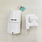 Security Alarm Outdoor Waterproof Wired Motion Sensor Dual Tech PIR Microwave Detector Anti-Pet Occupancy Sensor for Home Office