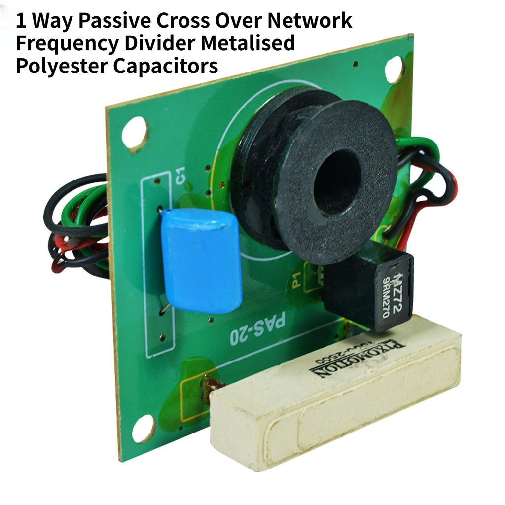 5 CORE 1 Way Passive Cross Over Network Frequency Divider Metalised Polyester Capacitors - NW 05
