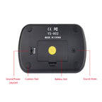 3-in-1 Multifunction Portable Chess Clock Digital Chess Timer for Board Games Professional Calculagraph  Time-meter with Alarm