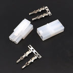 5/10Sets Tamiya 2 Pin Female Male L6.2 Connector 6.2mm Pitch Socket Plug Motor Connector