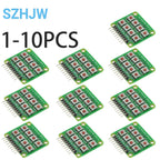 1-10pcs 2x4 / 4x2 Matrix Keypad Module, 8 Push Button Keyboard for MCU Arduino Raspberry Pi External Input Expansion