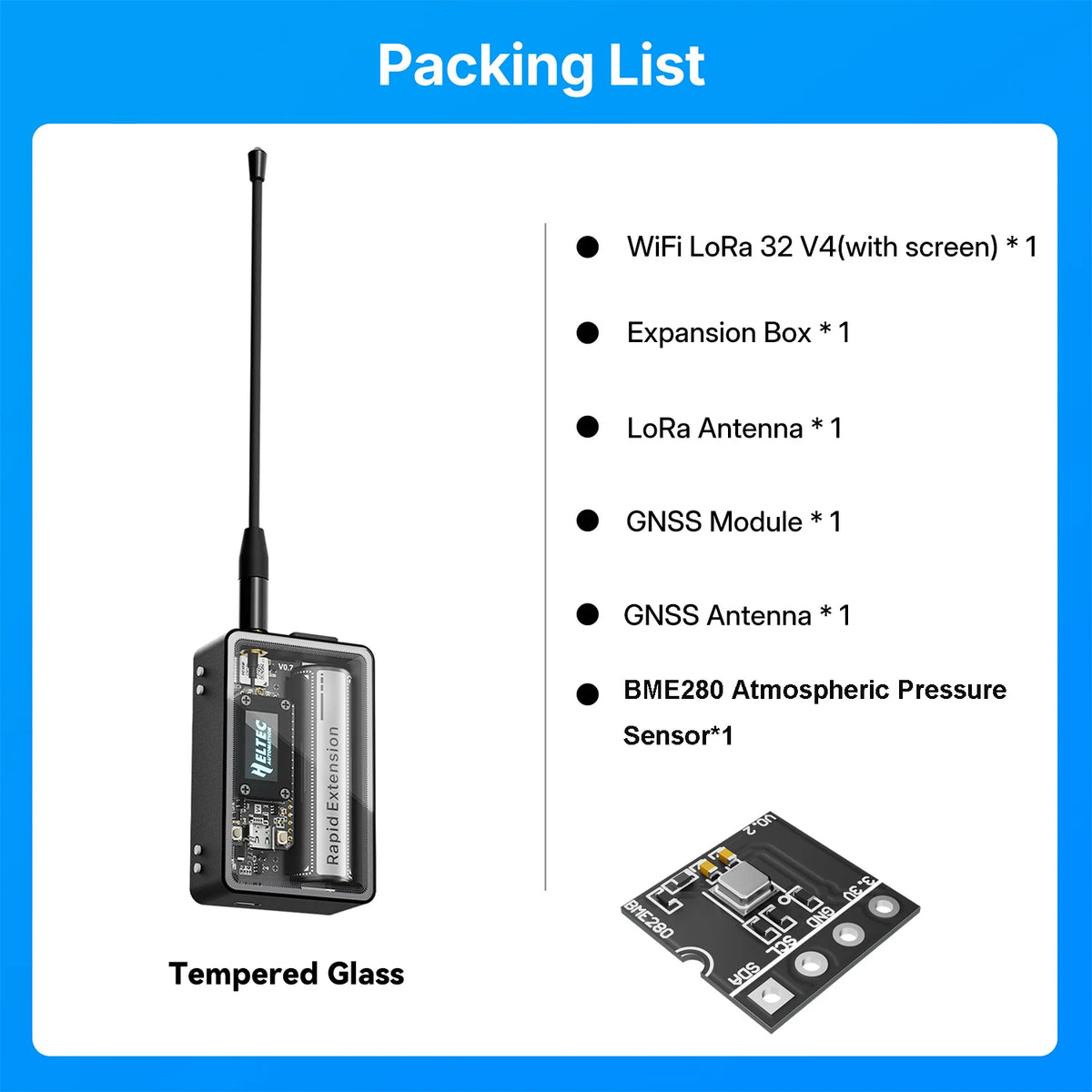 Heltec WiFi LoRa 32 Expansion Kit Heltec V4 ESP32S3 SX1262 928MHz GPS Module Tempered Glass/Touch Screen For Meshtastic LoRaWAN