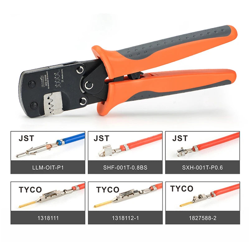 IWS-3220 Crimping Plier IWISS hand Crimper Tools Suits Molex CLIK-Mate,Molex PicoBlade,JST SHD,JAM,TYCO D-100 etc 0.03-0.5mm²