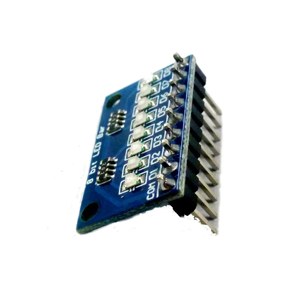 6pcs DC12V 8CH Relay Control Board Opto Isolated NPN Input 4 Digit Display For Arduino Pro Mini Programmable Timer Module