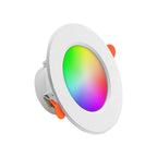 12-1Pcs RGB LED Bulb Tuya Dimmable Downlight Spotlight Bluetooth-Compatible Lamp 10/15W APP Control GB+CW+WW Smart Lamp