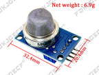 MQ-2 MQ-3 MQ-4 MQ-5 MQ-6 MQ-7 MQ-8 MQ-9 MQ-135 Detection Smoke methane liquefied Gas Sensor Module for Arduino Starter DIY Kit