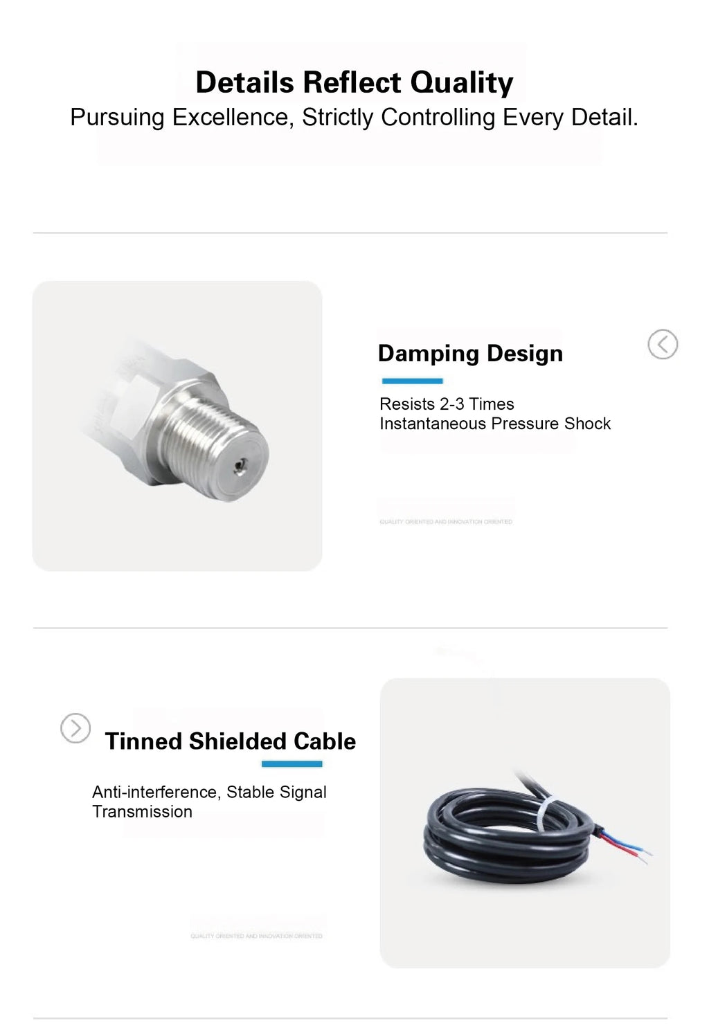 Absolute Pressure Transmitter HTP-300 RS485 4-20mA 0-5V 0-10V Modbus Vacuum Sensor High Accuracy IP65 Barometric Transmitter