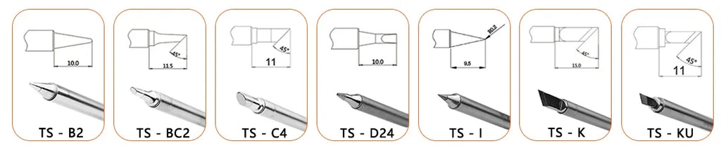 Original TS101 Soldering Iron Electric 65W Temperature Adjustable Programming TS100 Soldering Iron New Upgrade With PD Plug Kit