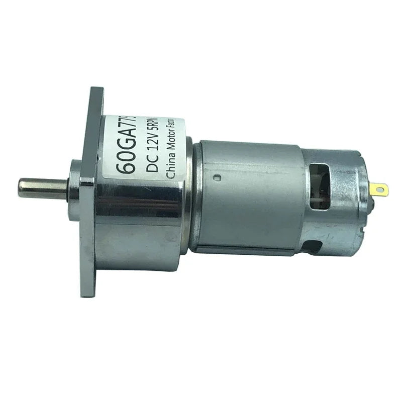 60GA775 12V 24V HIgh Torque Micro DC Gear Reducer Motor