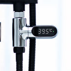 Universal Shower Head Hot Tub Water Temperature Monitor Electricity LED Display Bathing Temperature Meter Bathroom Accessories