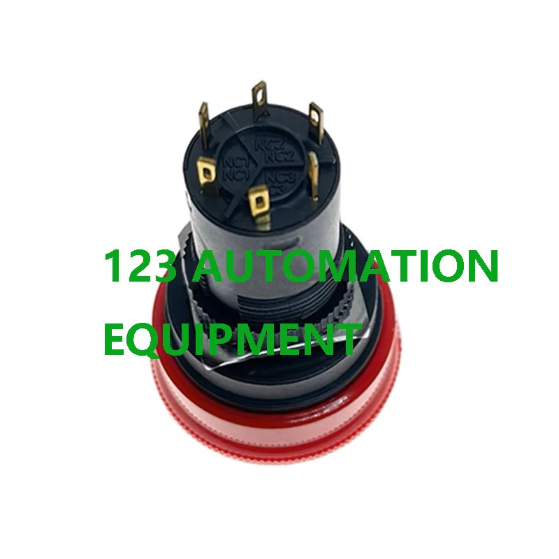 Authentic New Omron A165E-S-01 A165E-S-02 A165E-S-03U Emergency Stop Switch Sensor Pushbutton Switch Non-lighted
