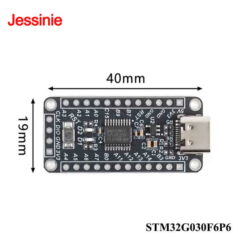 STM32G030F6P6 STM32G030C8T6 Mini Development System Board Module STM32G030 STM32 G030 MCU M0 Microcontroller Core Learning Board