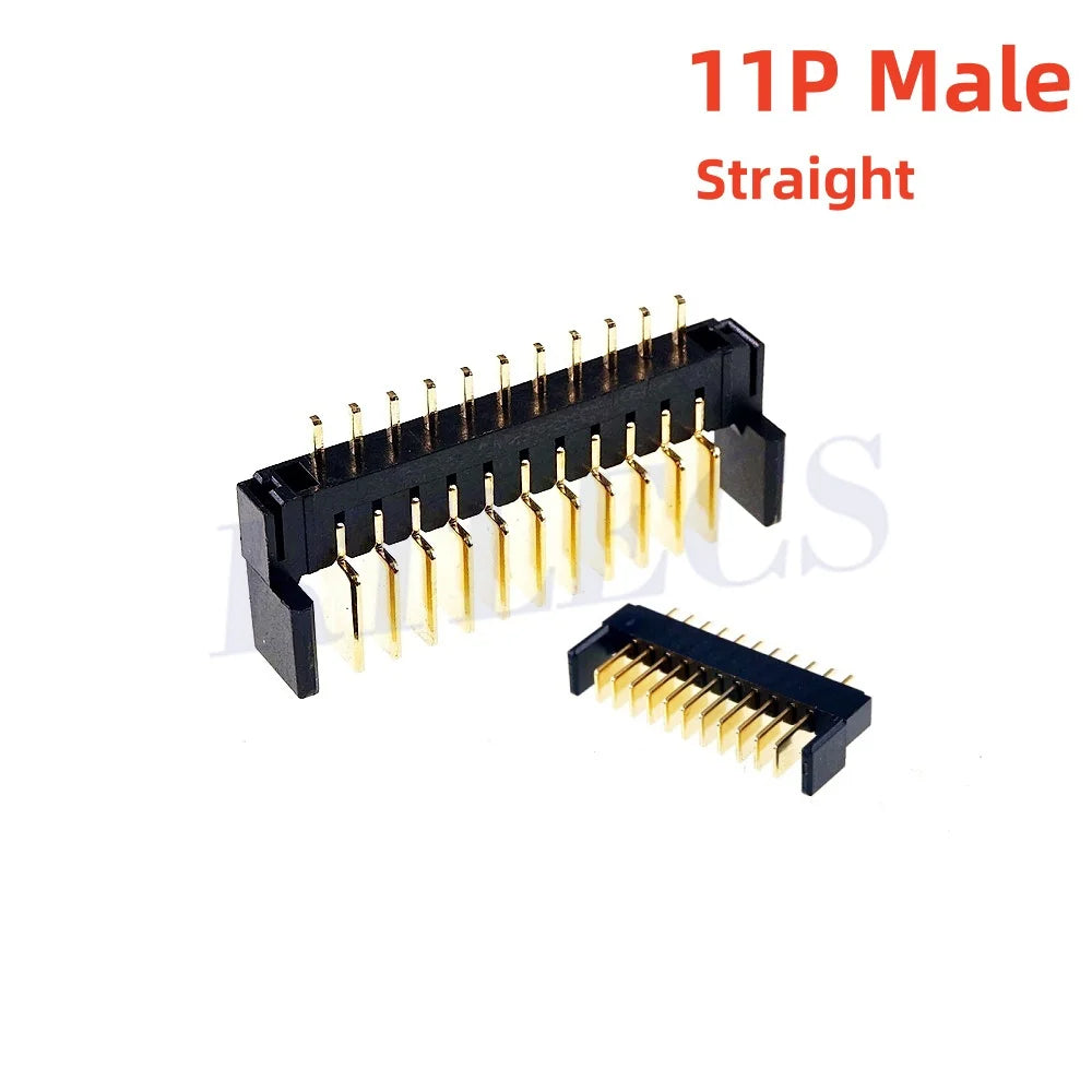 5 20Pcs Blade Male Battery Connector 2.0 MM Pitch 3 4 5 6 7 8 9 10 11 12 Position Right Angle Through Holes Straight PCB Header