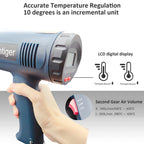 220V Heat Gun 2000W Variable Advanced Electric Hot Air Gun Advanced Hot Air Gun Temperatures Adjustable Electric Heat Gun
