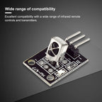 KY-022 IR Infrared Sensor Receiver Module 2.7-5.5V IR Remote Control Receiver Module 3Pin TL1838 VS1838B 1838
