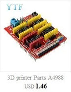 Mega 2560 R3 1pc RAMPS 1.4 control panel 5pcs DRV8825 or A4988 Stepper Motor Drive 3D Printer Parts