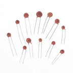 Ceramic Capacitor Kit, 2pF to 0.1uF (30 Values x 10pcs), 300pcs Total for Electronics Projects, Hobby & DIY, NPO/X7R Assortment