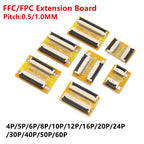FPC FFC Flexible Flat Cable Extension Board 0.5mm 1mm Pitch 4Pin 5 6 7 8 9 10 12 14 15 16 20 30 40 50 60 PIN Connector