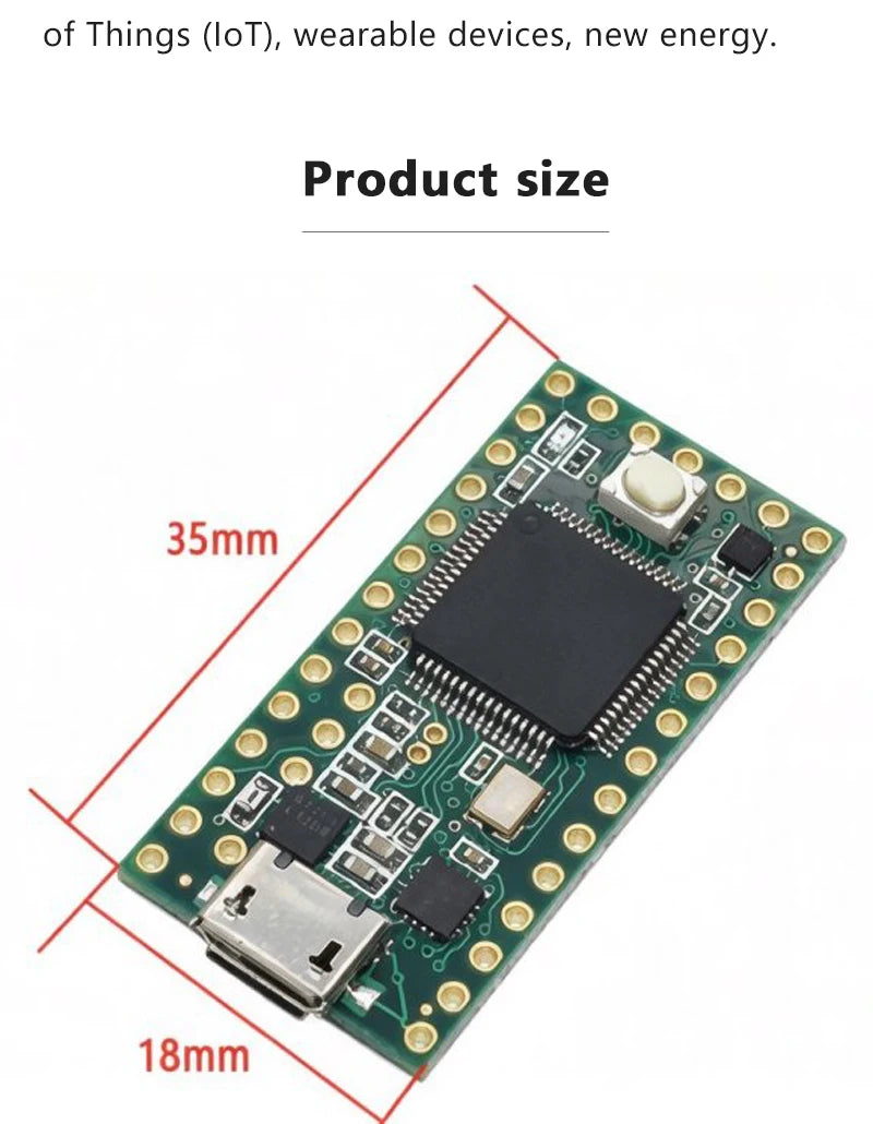 Teensy 3.2 Development Board MK20DX256 Cortex-M4 MCU Mini USB Interface ARM Microcontroller Core Board For Audio