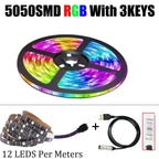 5M USB LED Strip Light 5V 3528 1 Meter 5 Meter White Warm White Pink Green Blue Red SMD RibbonKitchen Light Under Cabinet Lamp