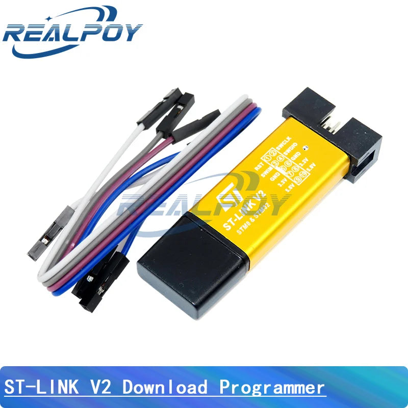 ST-LINK V2 Simulator Download Programmer STM32F103C8T6 STM32F103C6T6 ARM STM32 Minimum System Development Board Micro/Type-C USB