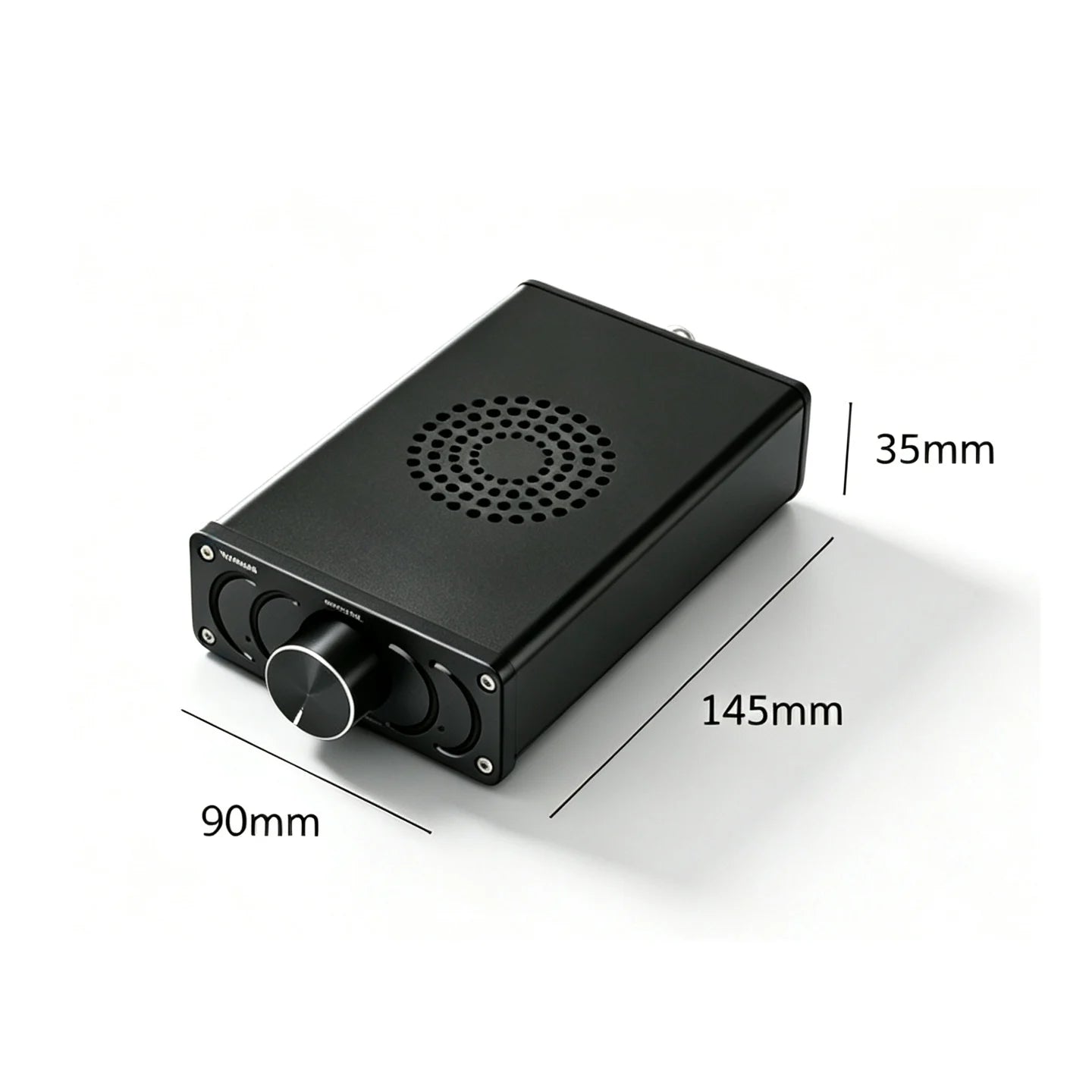 YJCO D600 TPA3255 Mono Amplifier 600W DC24-48V HiFi Digital Audio Amp RCA 3.5mm Input Subwoofer Power Amplifier SNR110dB