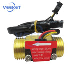 Brass Flow Sensor Thread Hall Sensor YF-B1/B2/B3/B5/B7 Switch Water Flow Sensor Flow Meter Hall Turbine Flow Meter