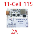 2A/4A 4-12 Cell NIMH Charger Module TYPE-C DC 5V Boost BMS CC/CV NiCd for 4.8V 6V 7.2V 8.4V 9.6V 10.8V 12V 13.2V 14.4V Battery