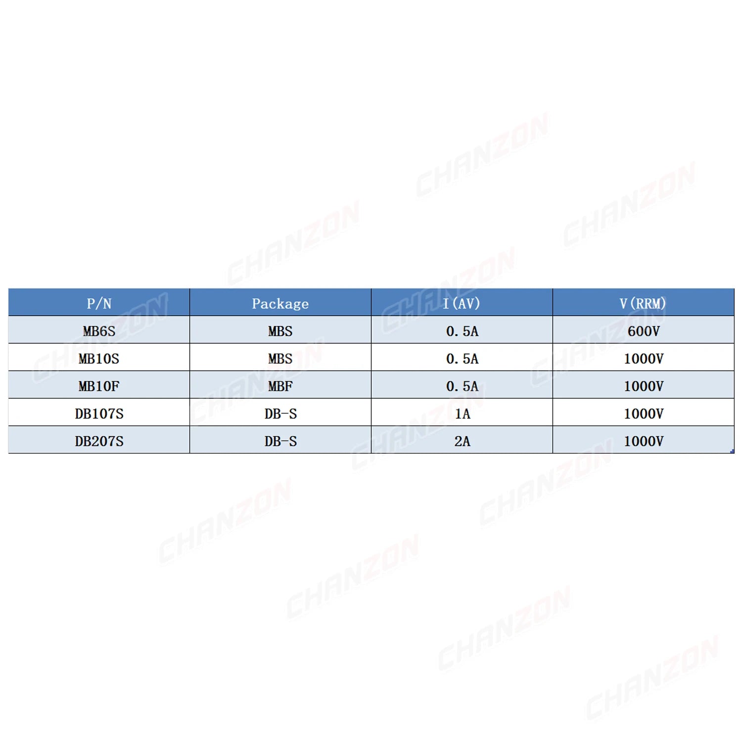 MB6S MB10S MB10F DB107S DB207S SMD Diode Bridge Rectifier MBS MBF 0.5A 1A 2A 600V 1000V MB 6S 10S Single Phase Silicon Diodes