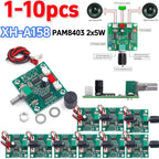 1-10pcs XH-A158 PAM8403 2x5W Bluetooth 5.0 DC 5V Dual Channel Audio Amplifier Board Ultra Clear Wireless Speaker Amplifier Board