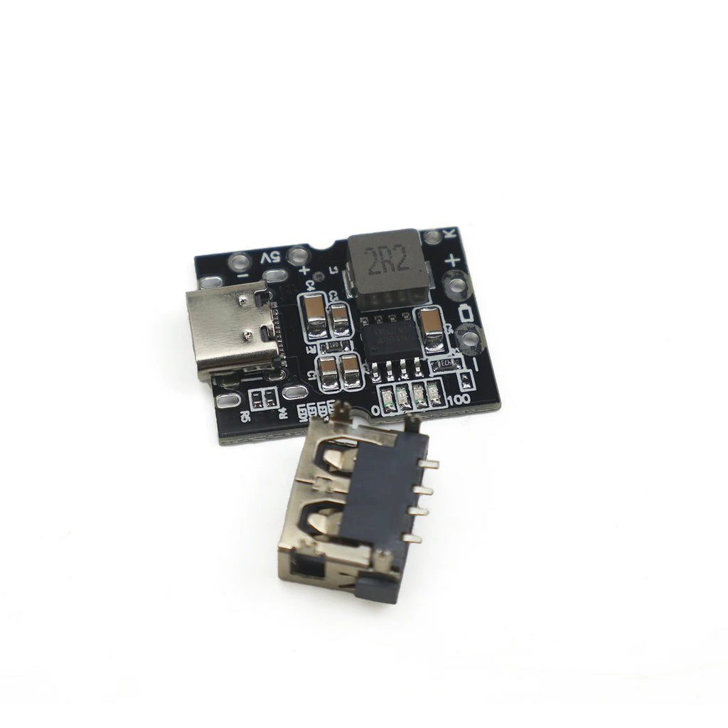 Charge Discharge Module 5V 2A TypeC Boost Converter for 18650 Lithium Battery 2in1 Protection Board Power Module DIY Charger USB