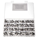 480pcs BJT Transistor Kit A1015 BC327 BC337 C1815 S8050 S8850 2N2222 2N2907 2N3904 2N3906 TO92 PNP NPN Triode Transistors Set