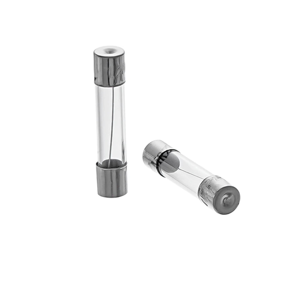 10pcs/lot 5*20mm 6*30mm 0.5 1 2 3 4 Fast Blow Glass Tube Fuses 5x20 6x30 mm 250V 5 6 8 10 15 20 25 30 A AMP Fuse
