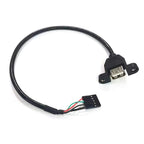 4pin 5pin USB to XH2.54/PH2.04p/MX1.25/SH1.0 Female/Male Cable USB To DuPont Data Adapter 30cm 18AWG 14AWG Touch Screen Cable