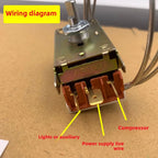 WDF19 K K50 K54 K59 K59E Refrigerator Thermostat Switch For Siemens Bosch