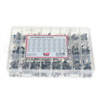 840pcs 24Values TO-92 PNP/NPN Transistor Assortment Kit BC327 BC337 BC547 2N2222 3904 3906 C945 BC517 BC550 BC556 BC558 S9014