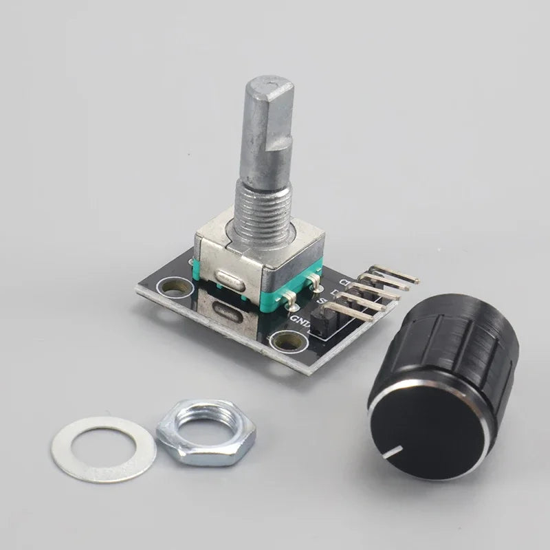 KY-040 Rotary Encoder Module with Push Button 20 Pulse/Revolution 5V for Arduino Menu Control Volume Motor Position
