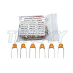 180PCS 18values*10pcs 20PF-1UF 50V Capacitance Assorted DIY Set Monolithic Ceramic Capacitor Kit