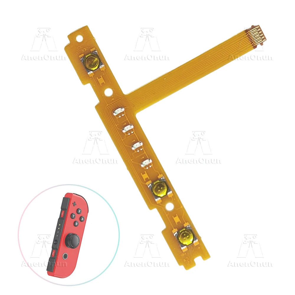SL/SR Button Flex Cable for Switch/Switch OLED Premium Joy Con Key Ribbon Side Indicator Light Cable Replacement Repair Parts