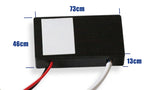 12V 220V 110V Touch Sensor Switch 12V 5A 60W LED Smart Single Key Mirror Light Switch Touch Dimmer Switch For Bathroom Mirror